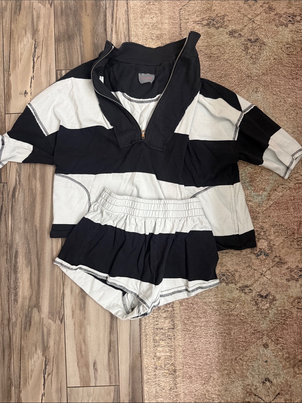 Free People retro rugby set